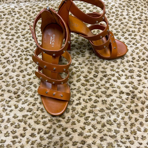 Gucci Gladiator Heels - Picture 1 of 7